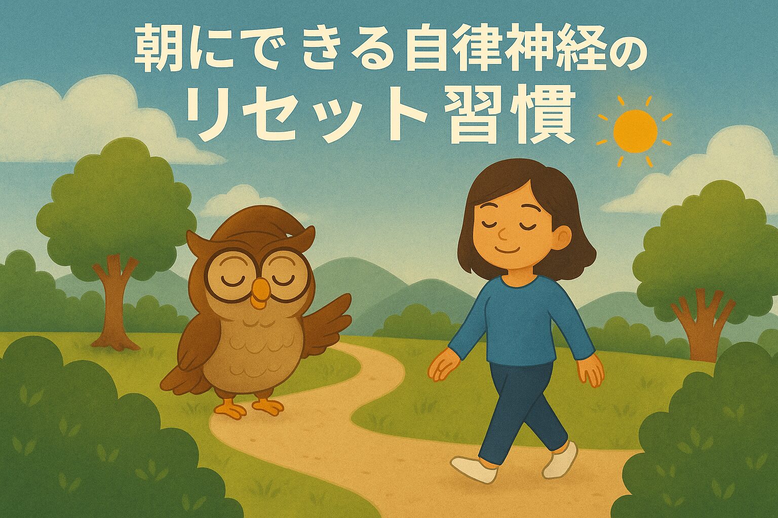 朝にできる自律神経のリセット習慣